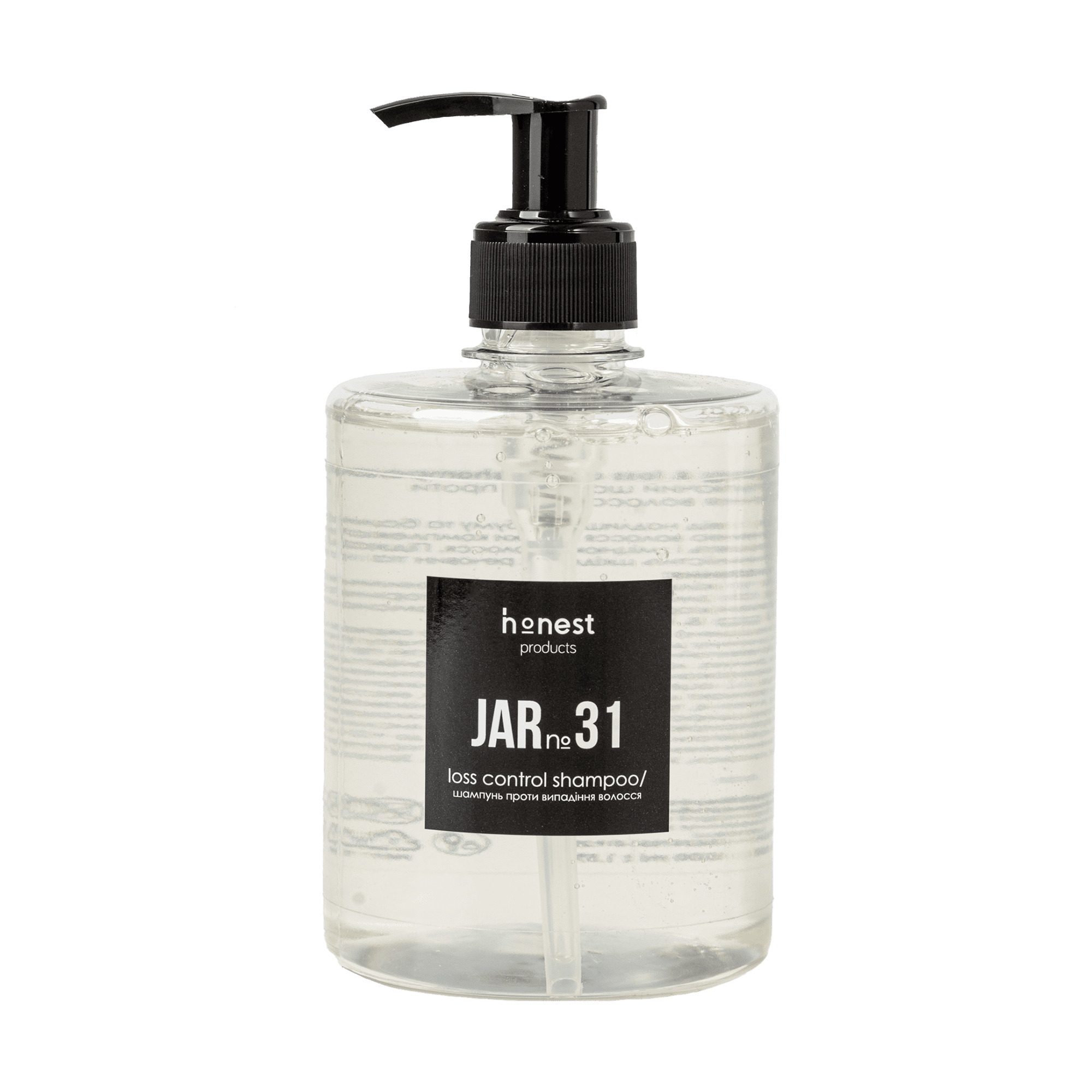 Балансувальний шампунь Honest Products Jar 31 проти випадіння волосся, 500 мл